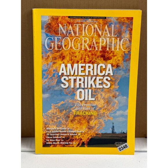 National Geographic March 2013 Magazine - America Strikes Oil - Fracking Drama - Picture 3 of 4